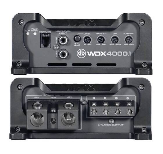 WDX4000.1 DB DRIVE WDX SERIES 4000W CLASS D MONO BLOCK AMPLIFIER