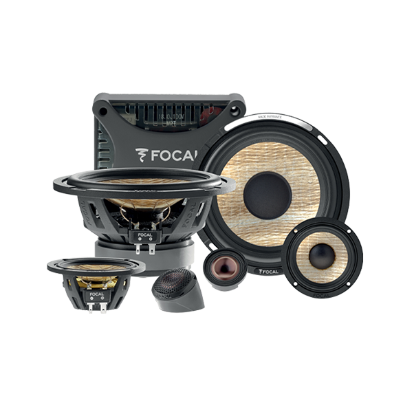 Focal Flax Evo 3-Way 6.5" Component Speaker System
