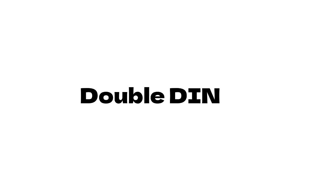 Double DIN Headunits
