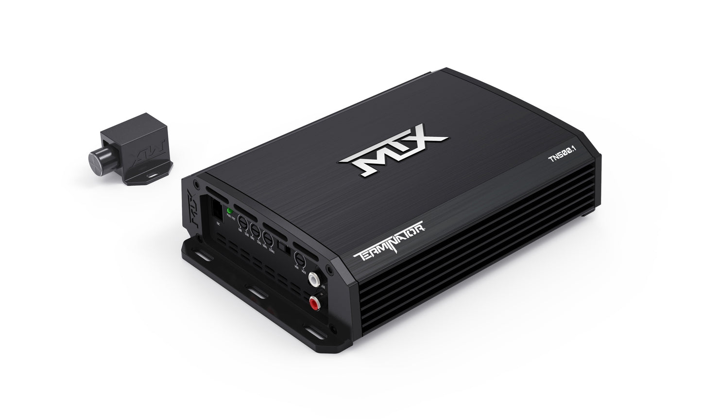 MTX Terminator 500-Watt RMS 2Ω Mono Block Class D Amplifier