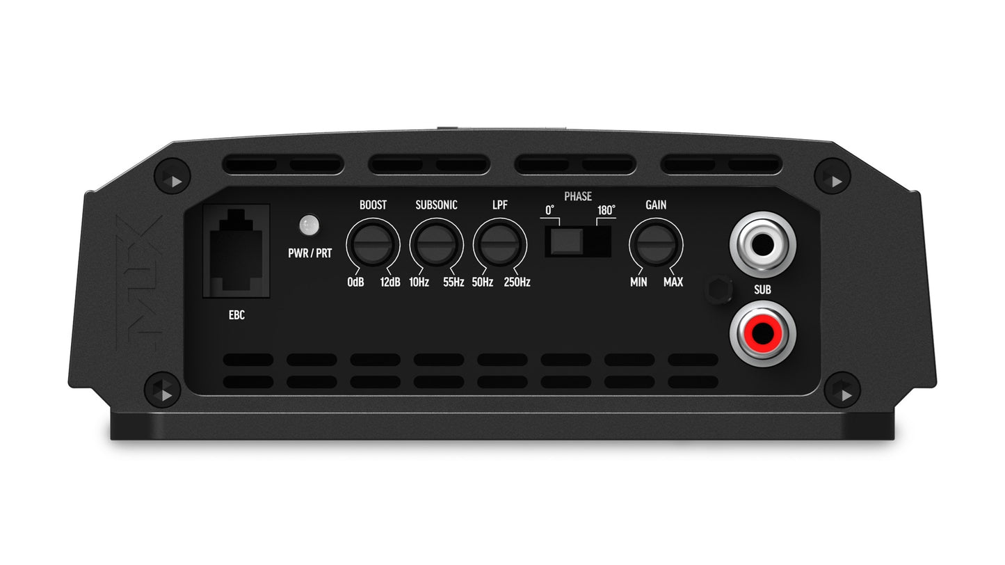 MTX Terminator 500-Watt RMS 2Ω Mono Block Class D Amplifier