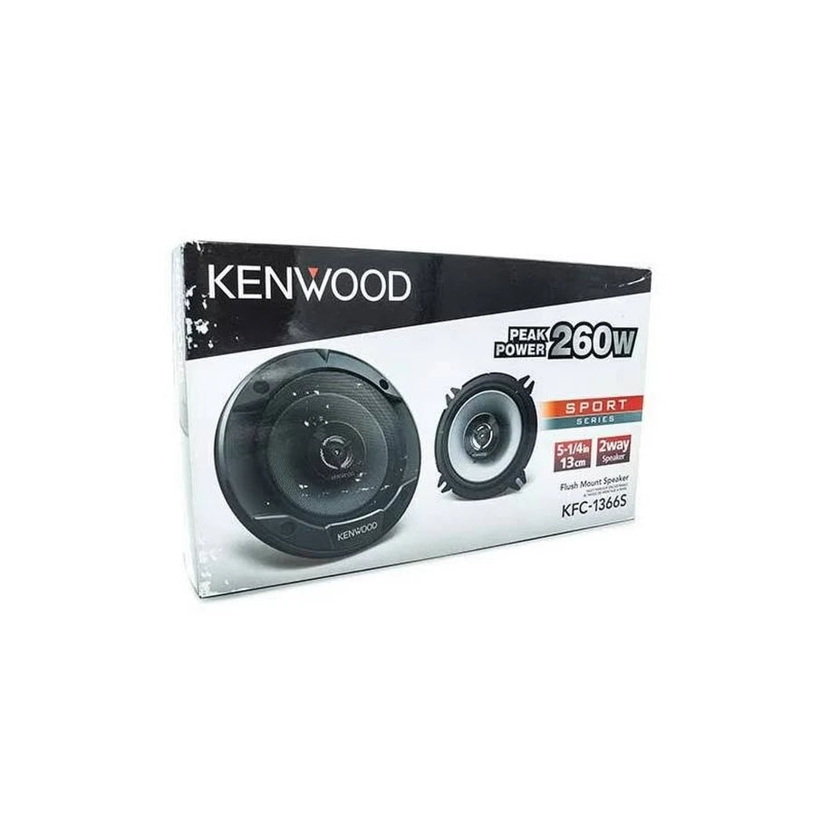 KENWOOD KFC1366S 5.25 SPORT SERIES  2-WAY SPEAKERS