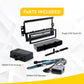 DKGMC2S CRUX with Single DIN Dasjh Kit for GM Class II Vehicles with Amplified  and Non Amplified Systems