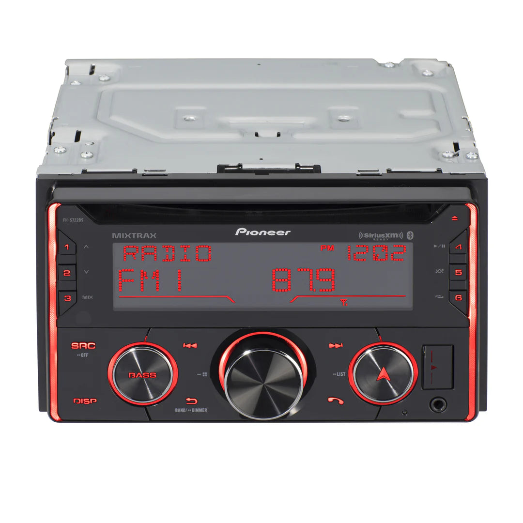 Pioneer Double-Din CD Receiver with Built-in Bluetooth