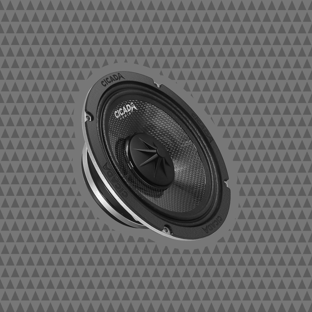 14CXK652 Cicada 6.5-INCH MID-BASS COMPONENT SPEAKERS KIT – 2Ω
