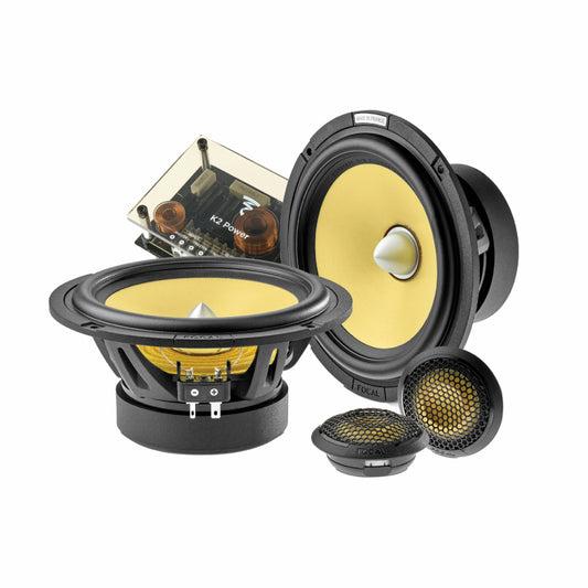 FOCAL K2 POWER EVO KEVLAR 2 WAY 6.5" 2 WAY SPEAKER SYSTEM