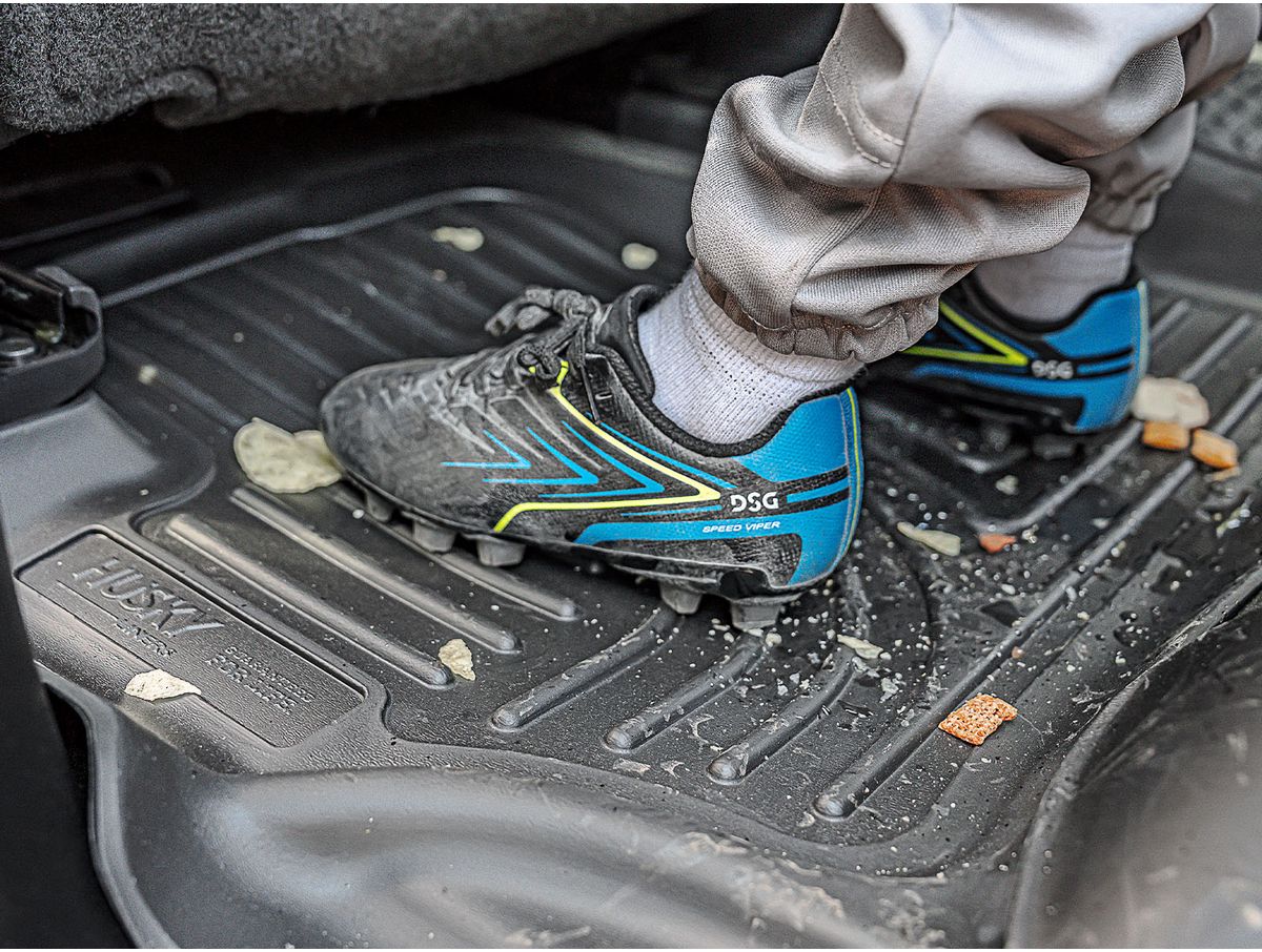 Husky Liner Rear Seat Floor Liners (14 Tundra Crewmax & Doublecab)