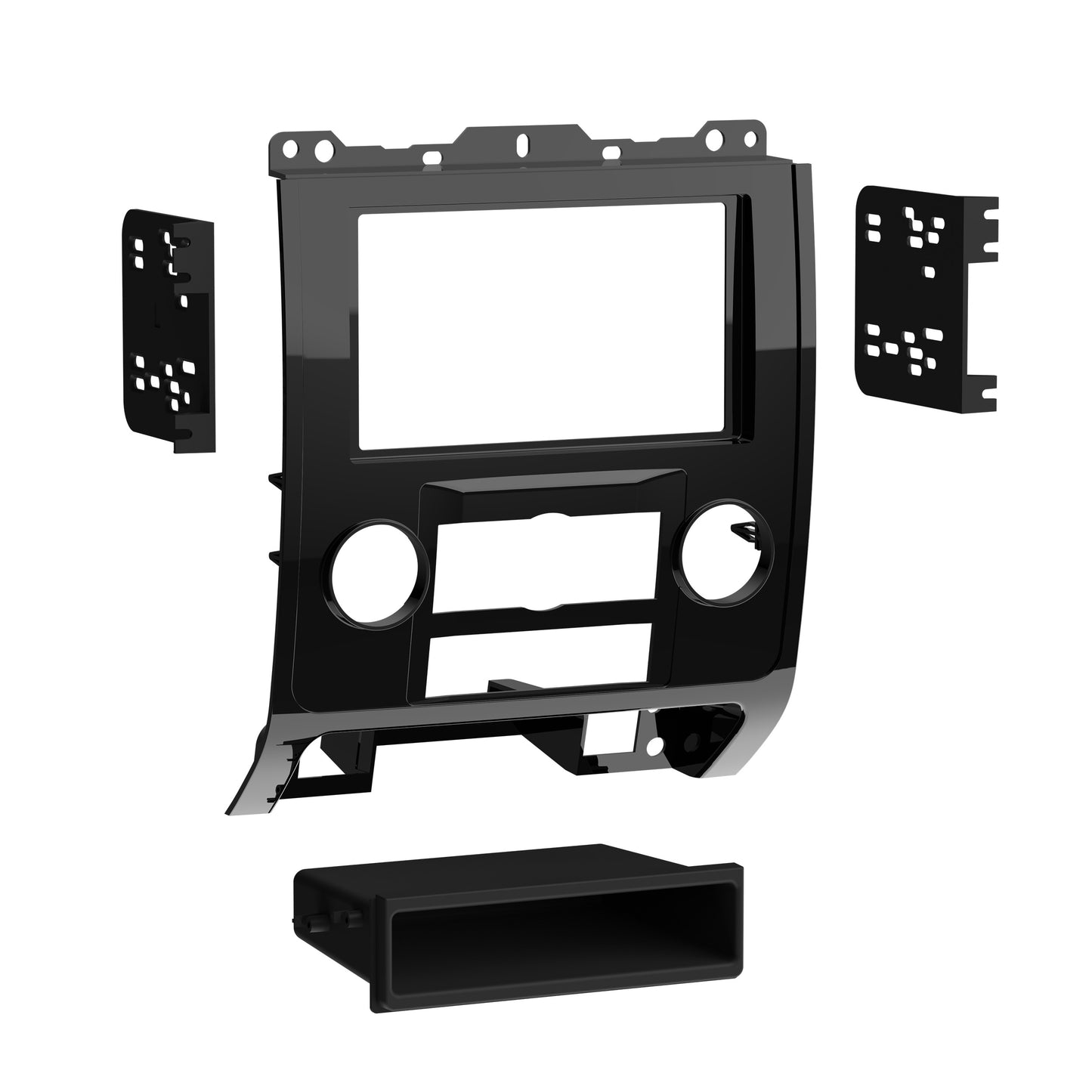 99-5814HG 08-12 FORD/MAZDA/MERCURY DBL DIN W/ POCKET DASH KIT
