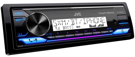 KD-X38MBS JVC MARINE /MOTORSPORT SINGLE DIN MECHLESS DECK