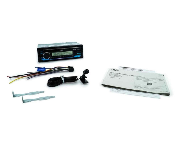KD-X38MBS JVC MARINE /MOTORSPORT SINGLE DIN MECHLESS DECK