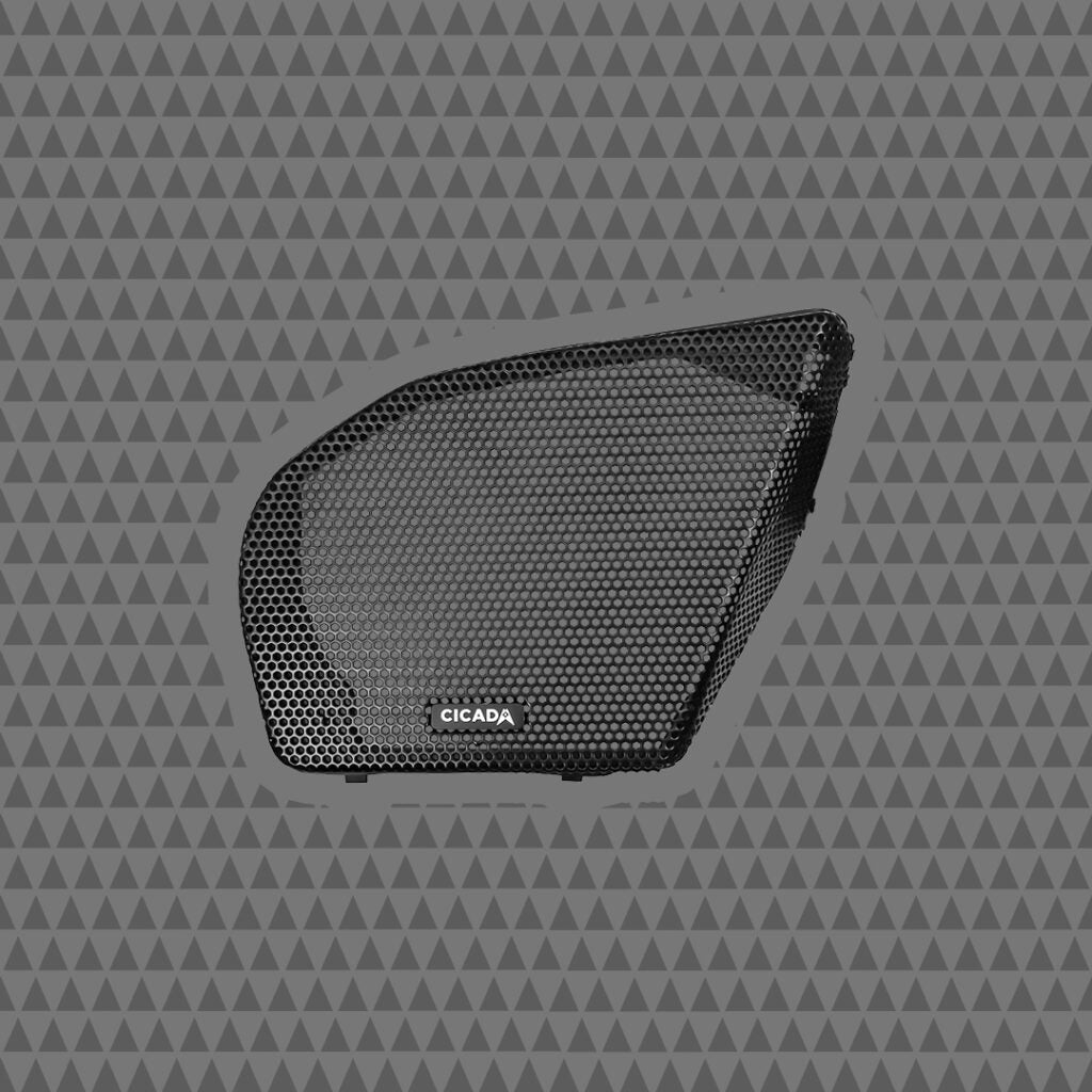 24CHDRGG 2024+ H-D® ROAD GLIDE® CICADA AUDIO® BRANDED GRILLES