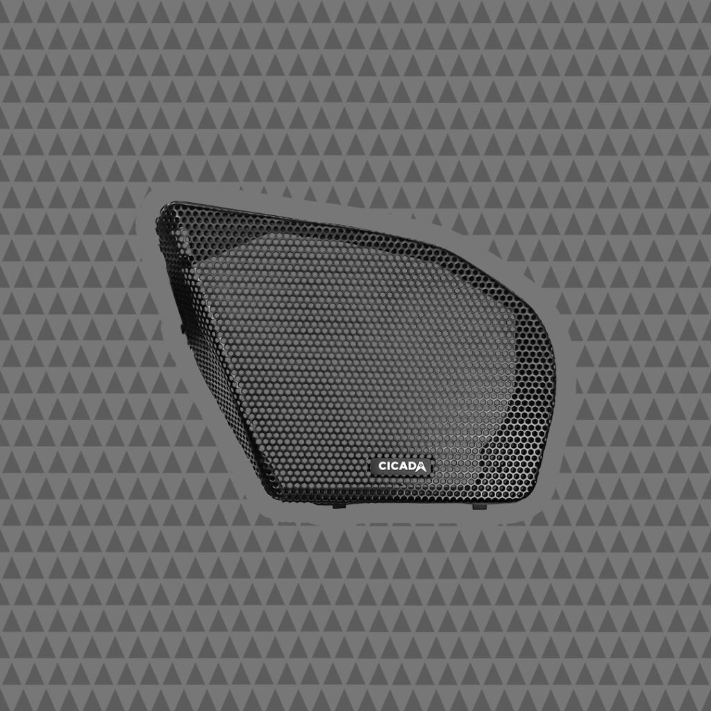 24CHDRGG 2024+ H-D® ROAD GLIDE® CICADA AUDIO® BRANDED GRILLES