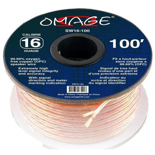 SW16-100 Omage Speaker wire 16 awg 100ft