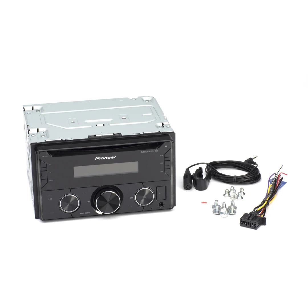 Pioneer Double-Din CD Receiver with Built-in Bluetooth