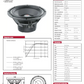 FOCAL POLYGLASS 13" 4ohm SUBWOOFER