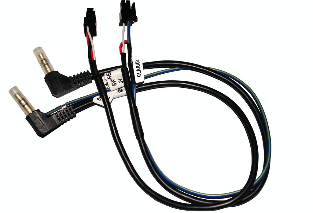 Crux Radio Replacement with Steering Wheel Retention and Dash Kit for Chrysler, Dodge & Jeep Vehicles