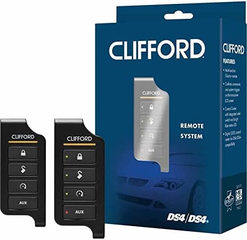 Clifford Remote Start RF Kit (2-Way 5-Button - 1 Mile Range)
