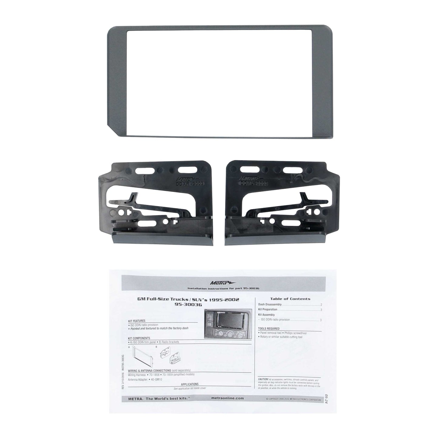 95-3003G Metra Ddin Dash Kit 95-02 GMC