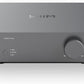 WiiM Vibelink Amp | 100W Power Amplifier with Premium ESS 9039Q2M DAC and TI TPA3255 | Compatible with WiiM Mini, Pro, Pro Plus, and Ultra | RCA, Coax, and Optical Inputs | Space Gray