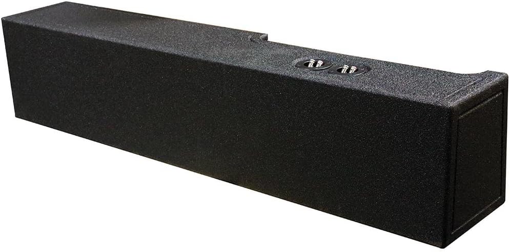QBomb Enclosure (Dual 10" - Ported - Dodge Crew / Quad Cab '19 - up)