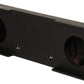 QBomb Enclosure (Dual 12" - Sierra / Silverado Crew Cab '07 - '13)