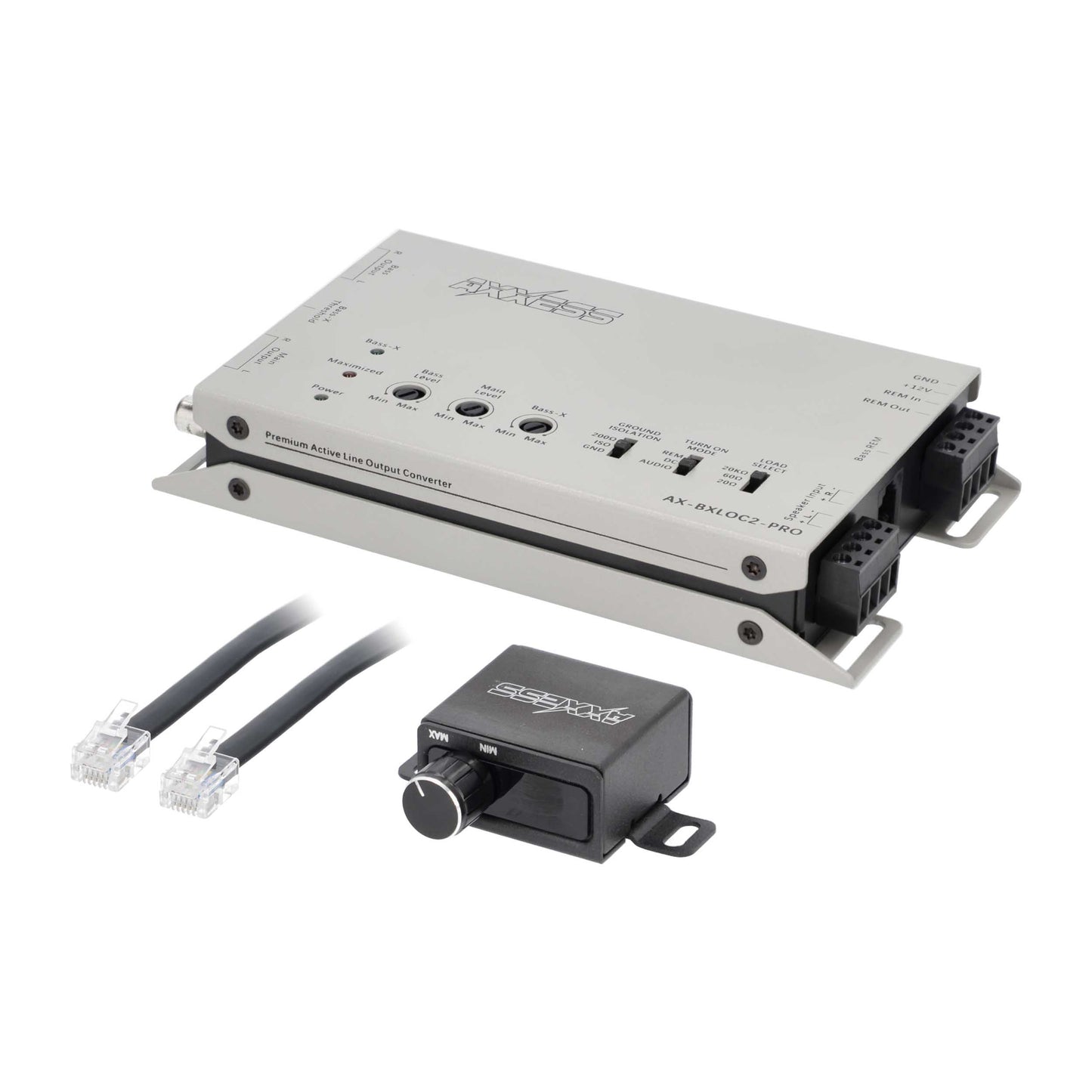 AX-BXLOC2-PRO | Axxess PRO Active LOC w/Bass Restoration + Bass Boost (4 Channel)