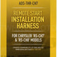 iDatastart T-Harness for Selected Chrysler
