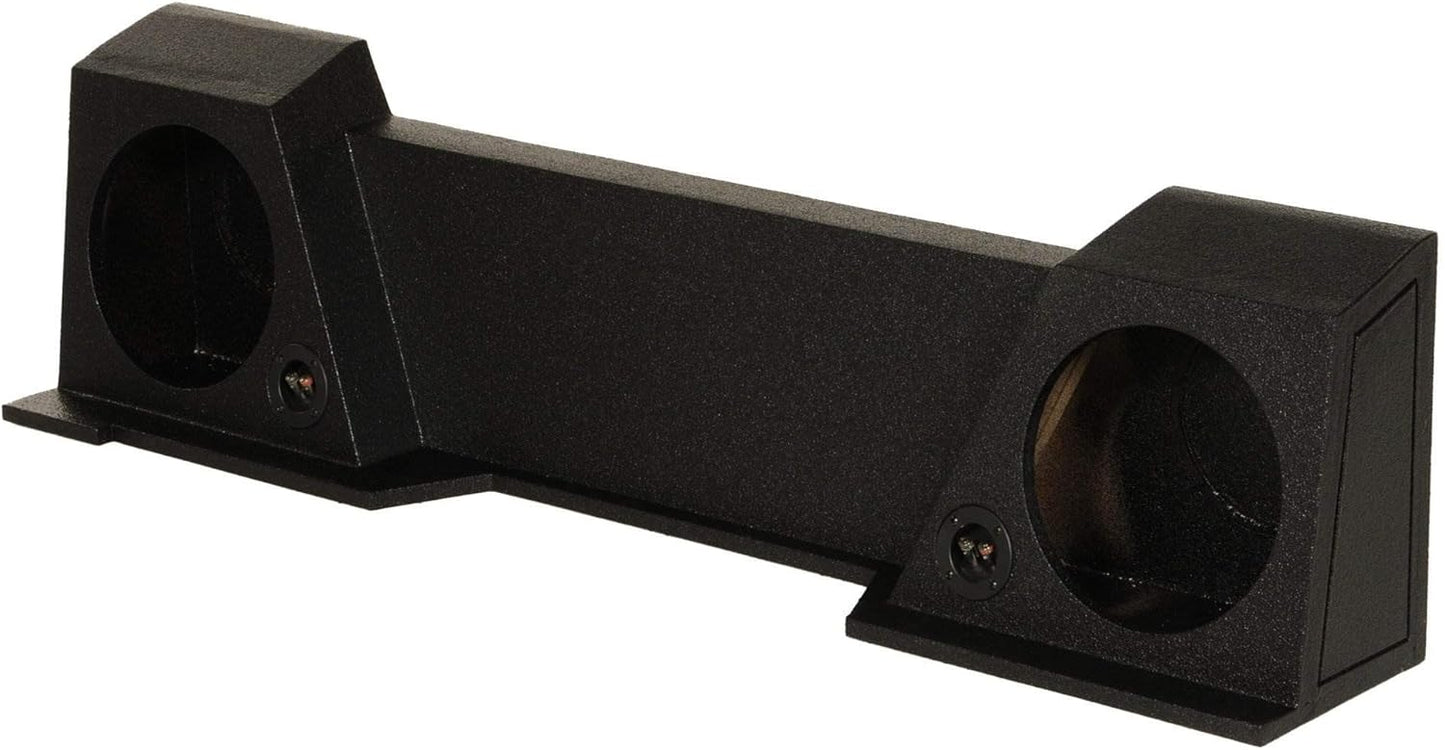 QBomb Enclosure (Dual 10" - Sierra / Silverado Double/EXT Cab HT '07 - '13)