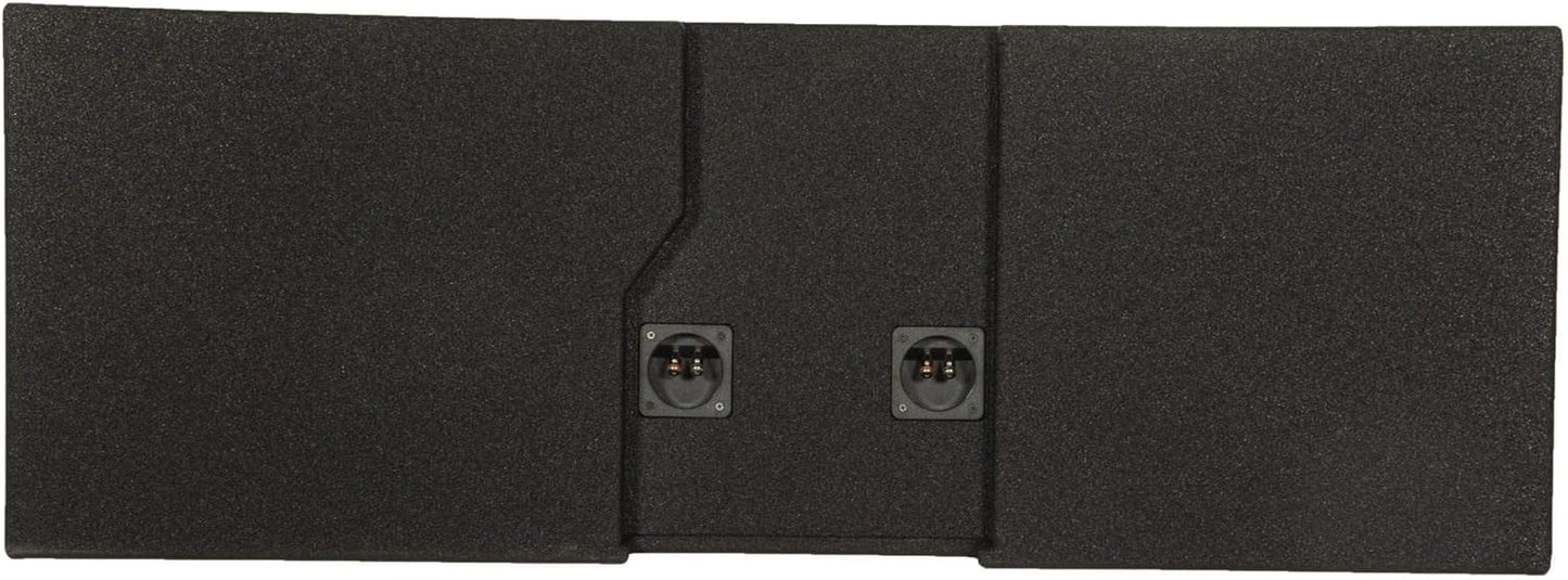 Q Bomb Sierra/silverado Dual 12" Ported Subwoofer Enclosure 07-13
