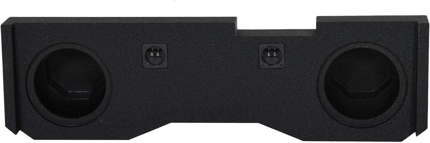 QBomb Enclosure (Dual 10" - Sierra / Silverado Crew Cab '14 - 22)