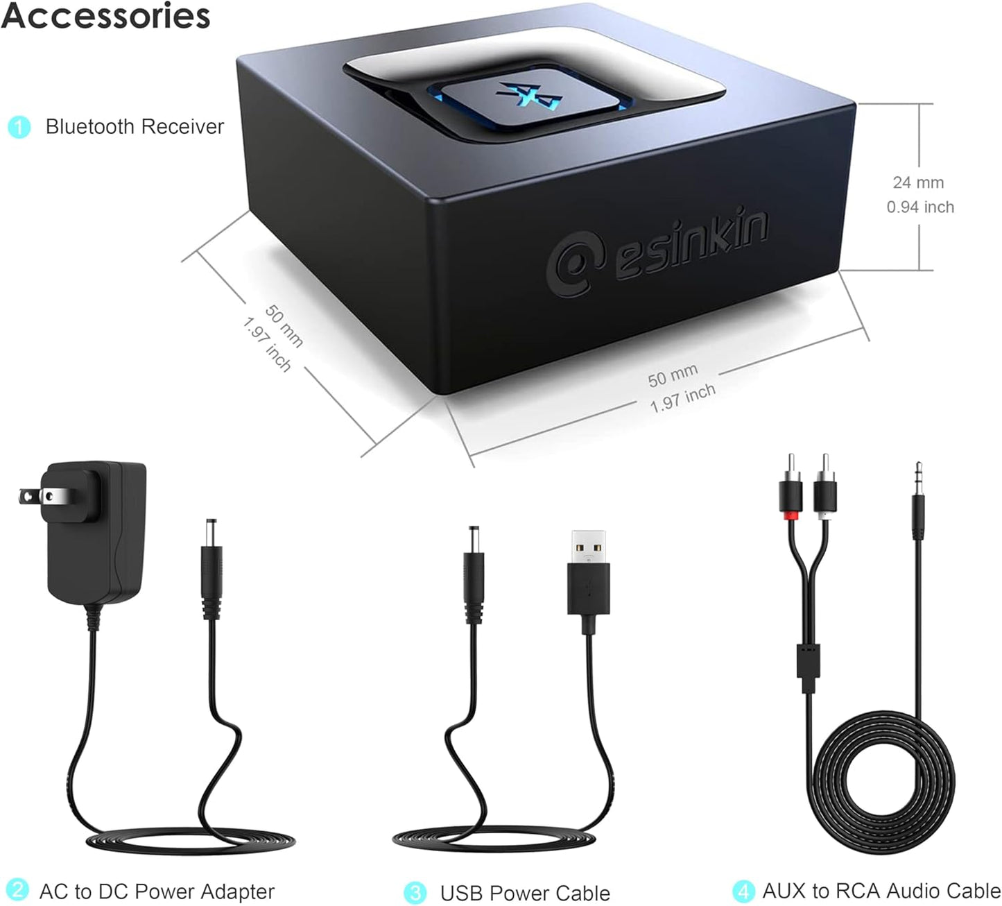 ESINKIN Bluetooth Receiver