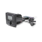 ROCKFORD FOSGATE 2.3" WET BONDED IPX6 MONOCHROME DOT MATRIX DISPLAY MEDIA RECEIVER