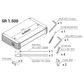 AUDISON SR MONO 1000W CLASS D AMPLIFIER