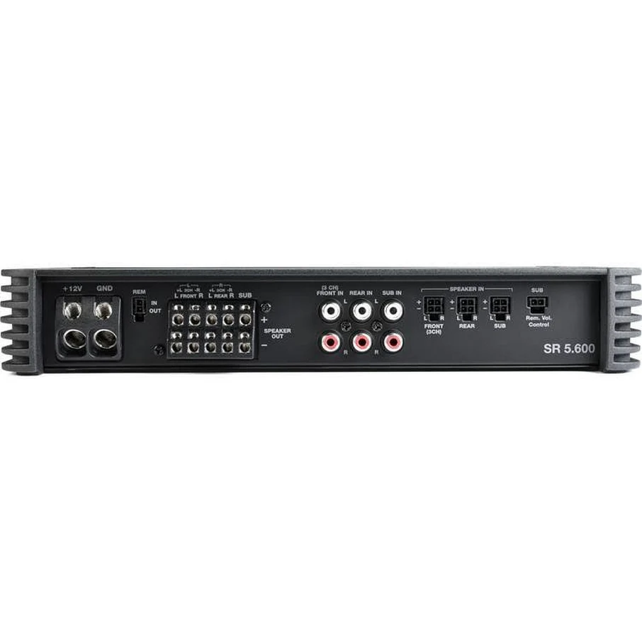 Audison SR 5.600 SR 5-channel car amplifier - 75 watts RMS x 4 at 4 ohms + 550 watts RMS x 1 at 2 ohms