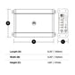 DB DRIVE 5-CHANNEL 500W CLASS D AMPLIFIER