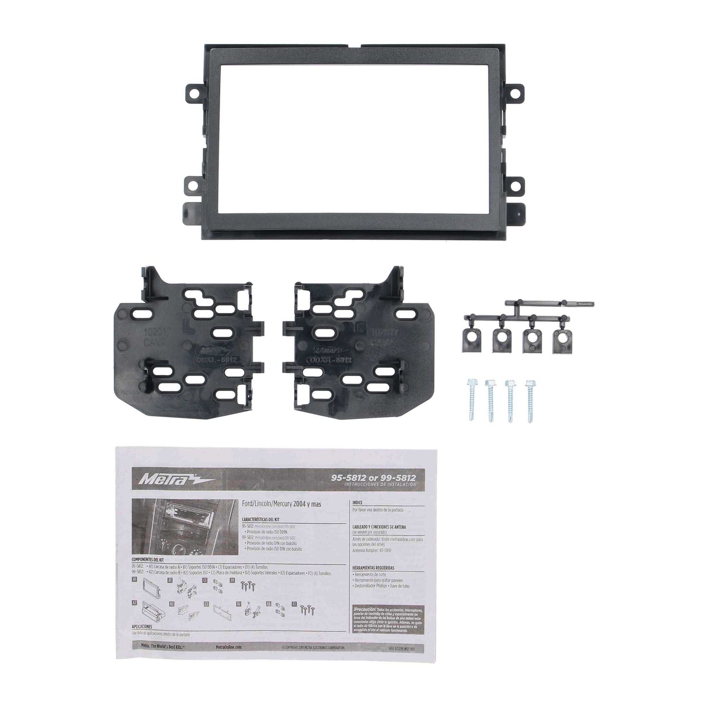 95-5812 Metra 04-Up Ford Double Din Dash Kit