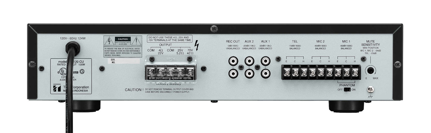A-2060 TOA  CU Mixer Power Amplifier (CU version), 60W