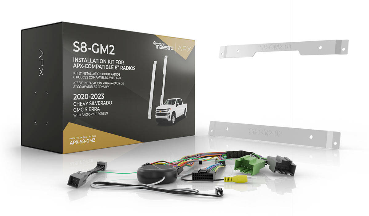 APX-S8-GM2 iDatalink Maestro APX 8" Radio Install Kit (Chevrolet / GMC '19 - '23)