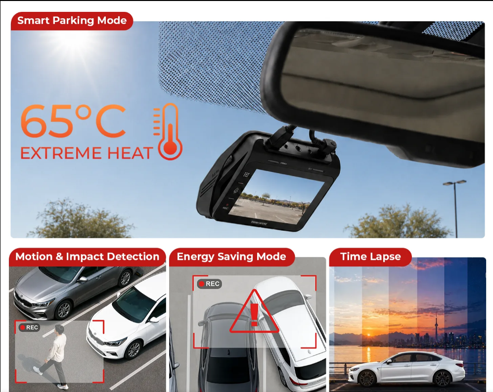 ARC900 THINKWARE 2CH 4K FRONT AND 2K REAR DASH CAMERA