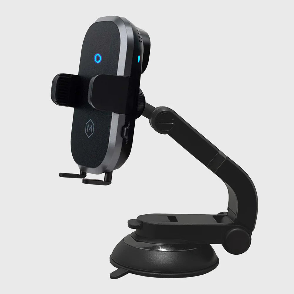 M3015-35 Mighty Mount Auto Scan Fast Wireless Car Charger Mount with Multi-Angle Adjustable Suction Cup