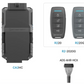 Idatastart 2 Way Remote Car Starter W/ Two 3000 Ft Range Remotes (Installation included)