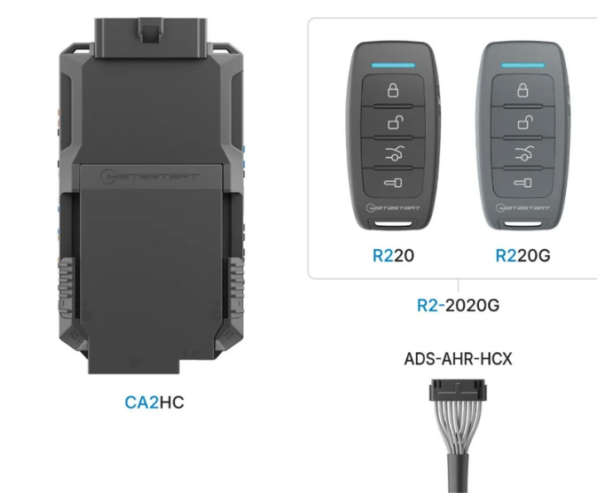 Idatastart 2 Way Remote Car Starter W/ Two 3000 Ft Range Remotes (Installation included)