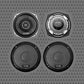 CXX525.4 CICADA AUDIO HIGH PERFORMANCE FULL RANGE COAXIAL SPEAKERS