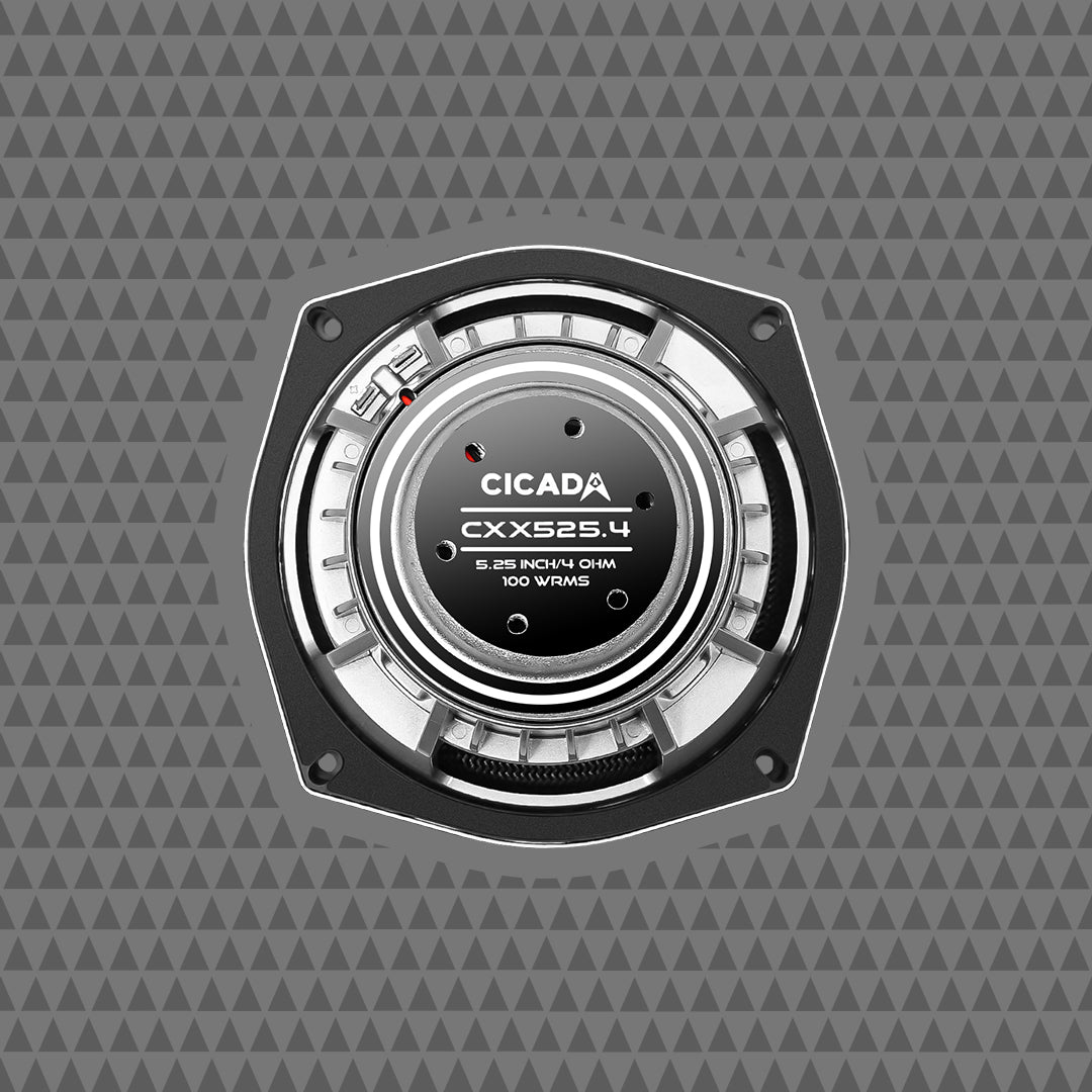 CXX525.4 CICADA AUDIO HIGH PERFORMANCE FULL RANGE COAXIAL SPEAKERS