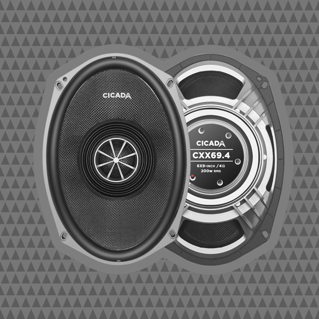 CXX69.4 6×9-INCH PRO COAXIAL SPEAKERS – 4Ω – PAIR