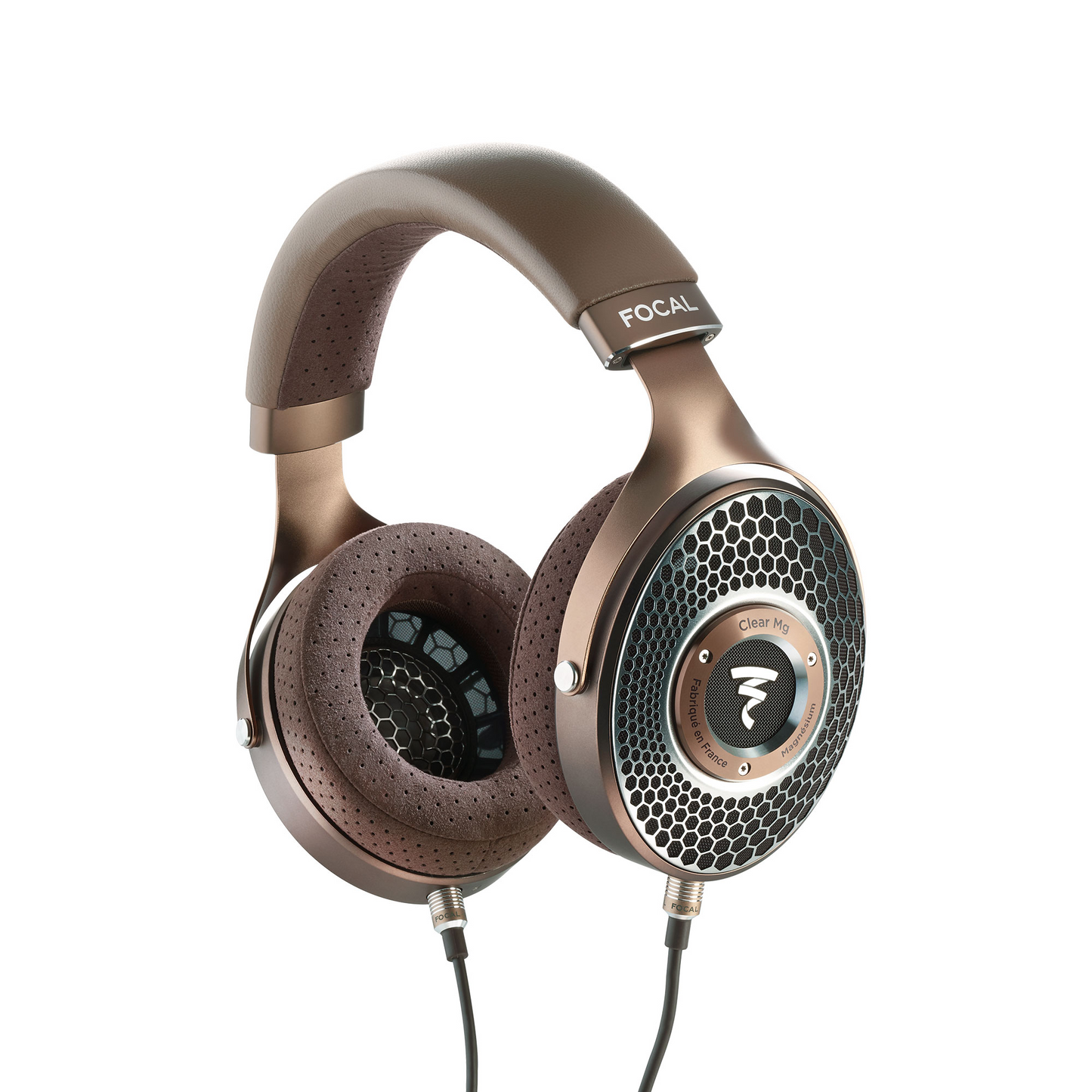 Focal Clear MG Open Back High Fidelity Headphone (Brown)