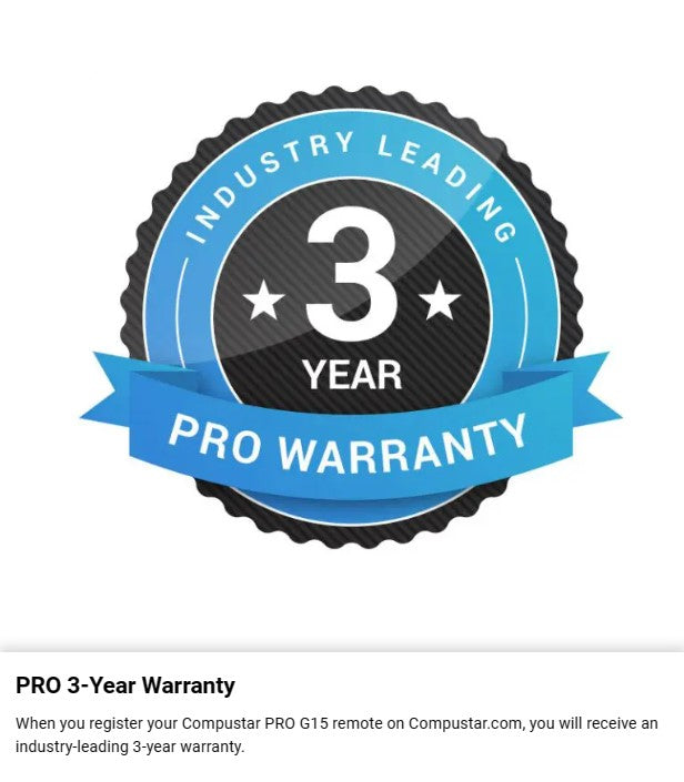 RF-P1WG15-FM-HC COMPUSTAR ONE 1 WAY PRO REMOTE PACKAGE (Installation Included)