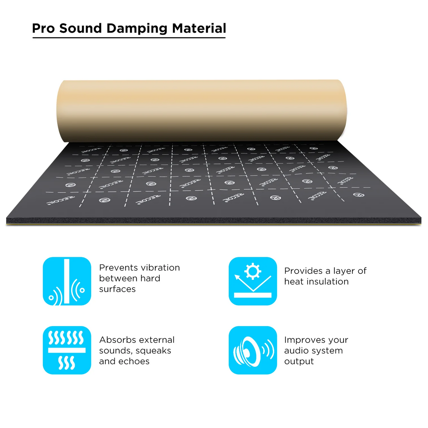 DABK Recoil Foam Damping Mat (18"x32") (Sold Each)