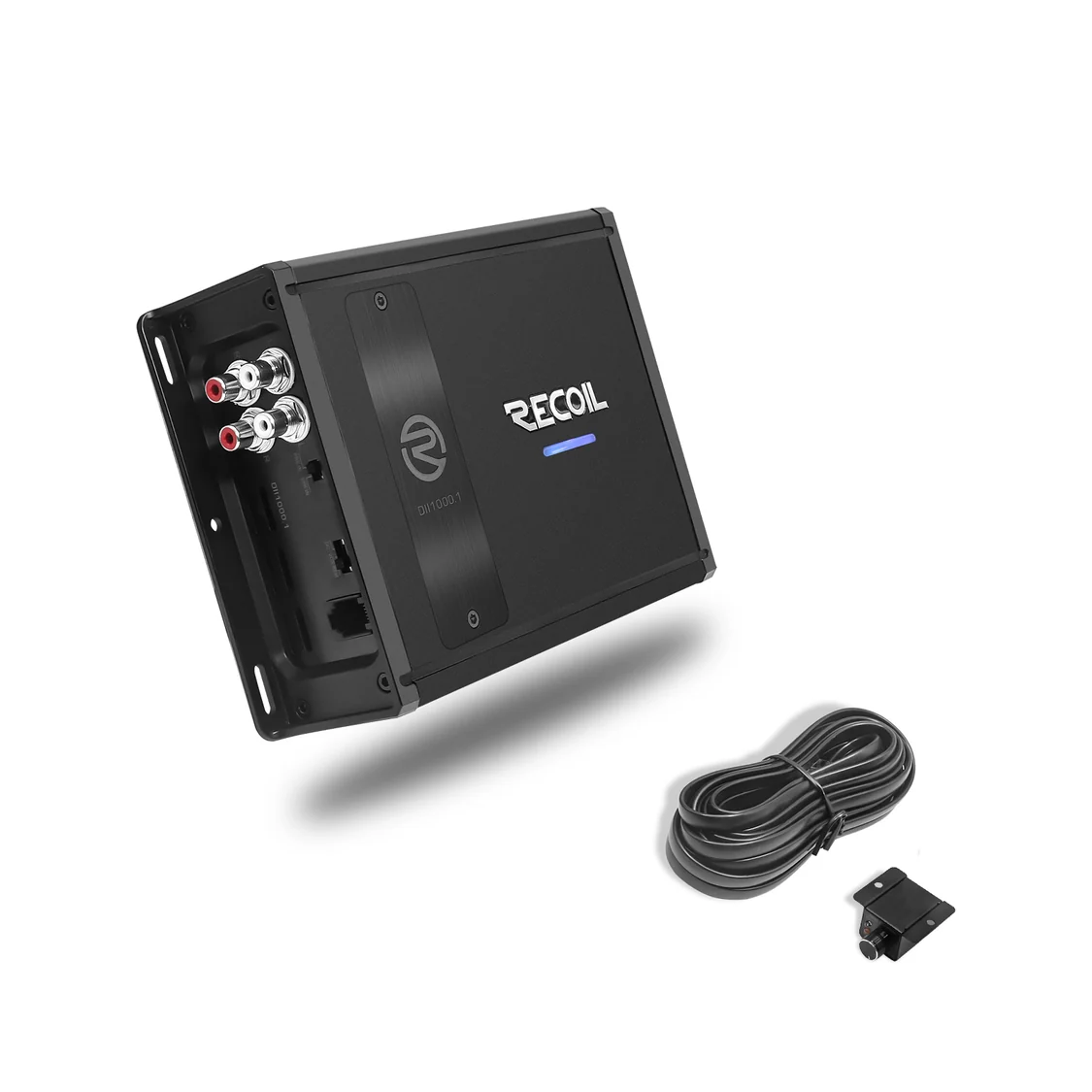 DII1000.1 - Ultra Compact Class-D Mono Car Audio Amplifier, Max 2,000 Watts, 2-4 OHM Stable, Bridgeable