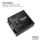 DII700.4 - Ultra Compact Full Range Class-D 4-channel Car Audio Amplifier, Max 1,400 Watts, 2-4 OHM Stable, Bridgeable